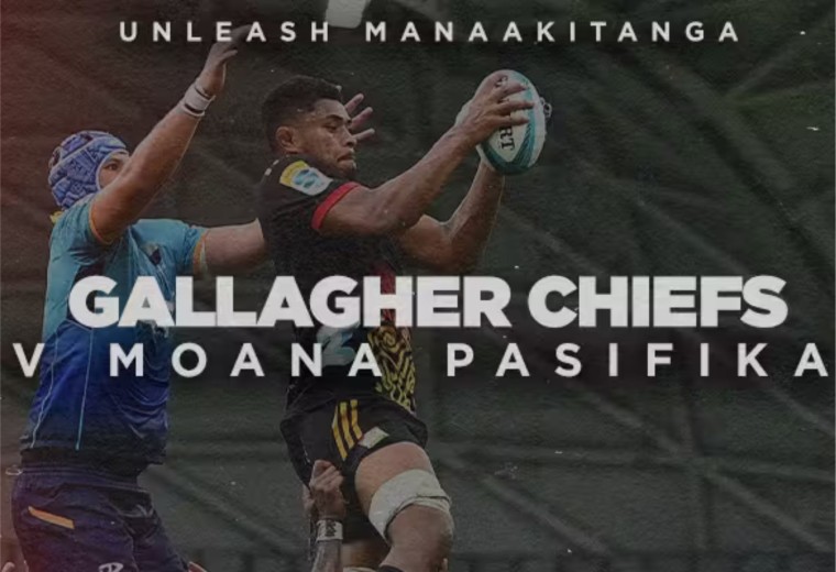Super Rugby Pacific - Gallagher Chiefs vs Moana Pasifika 