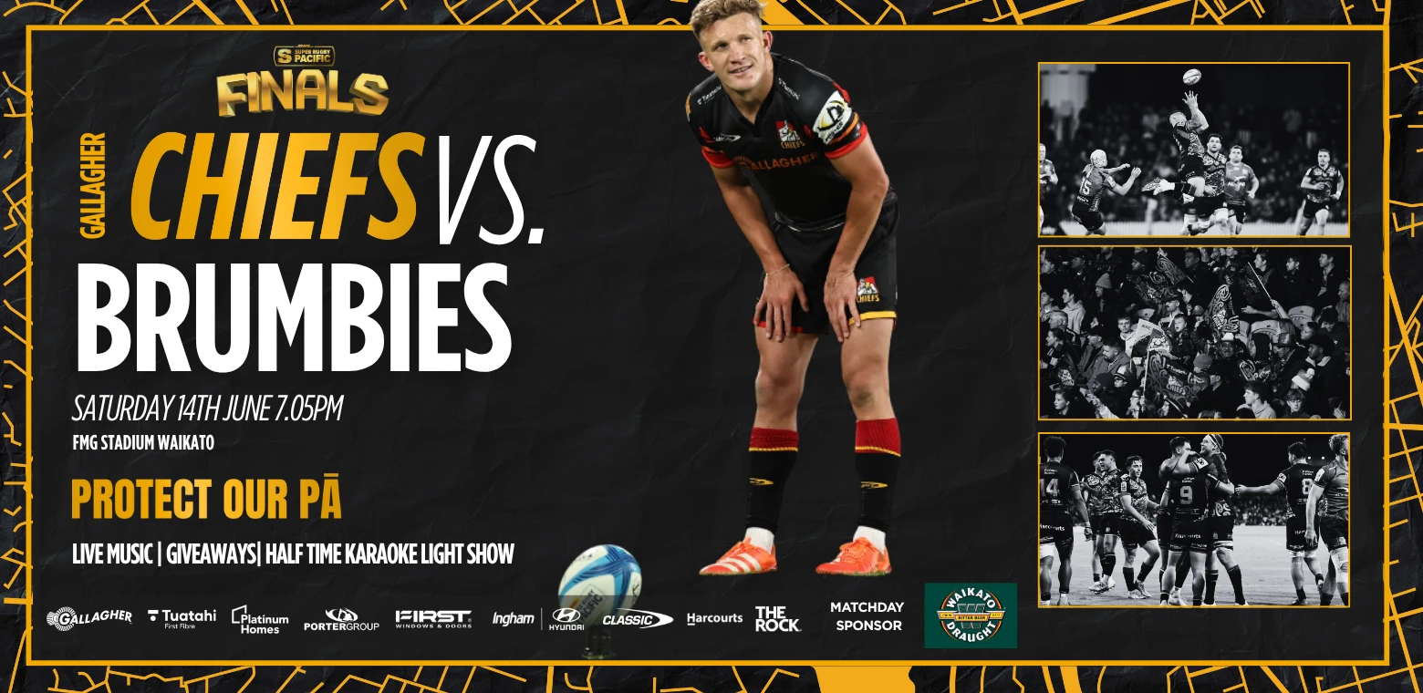 2025 DHL Super Rugby Pacific Gallagher Chiefs vs Brumbies Semi Final