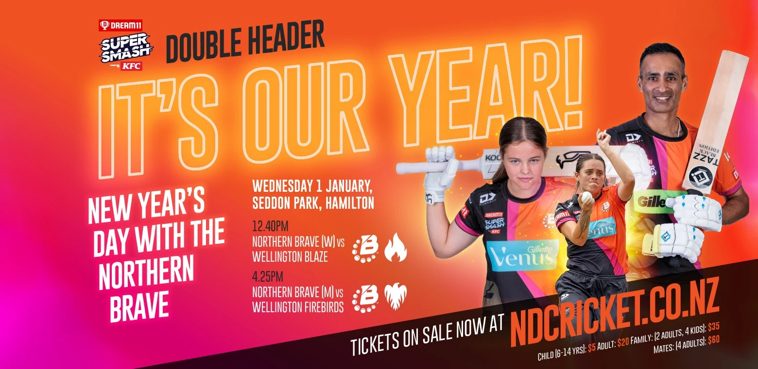 Northern Brave v Wellington (Double Header)