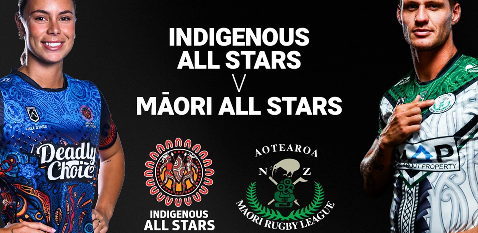 Harvey Norman All Stars 2026 - Indigenous All Stars v Maaori All Stars