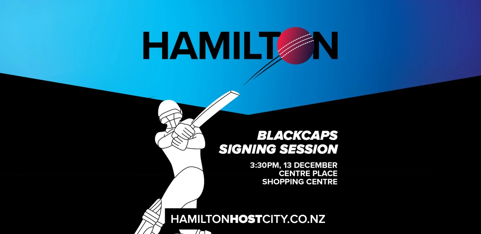 Meet the BLACKCAPS at Centre Place