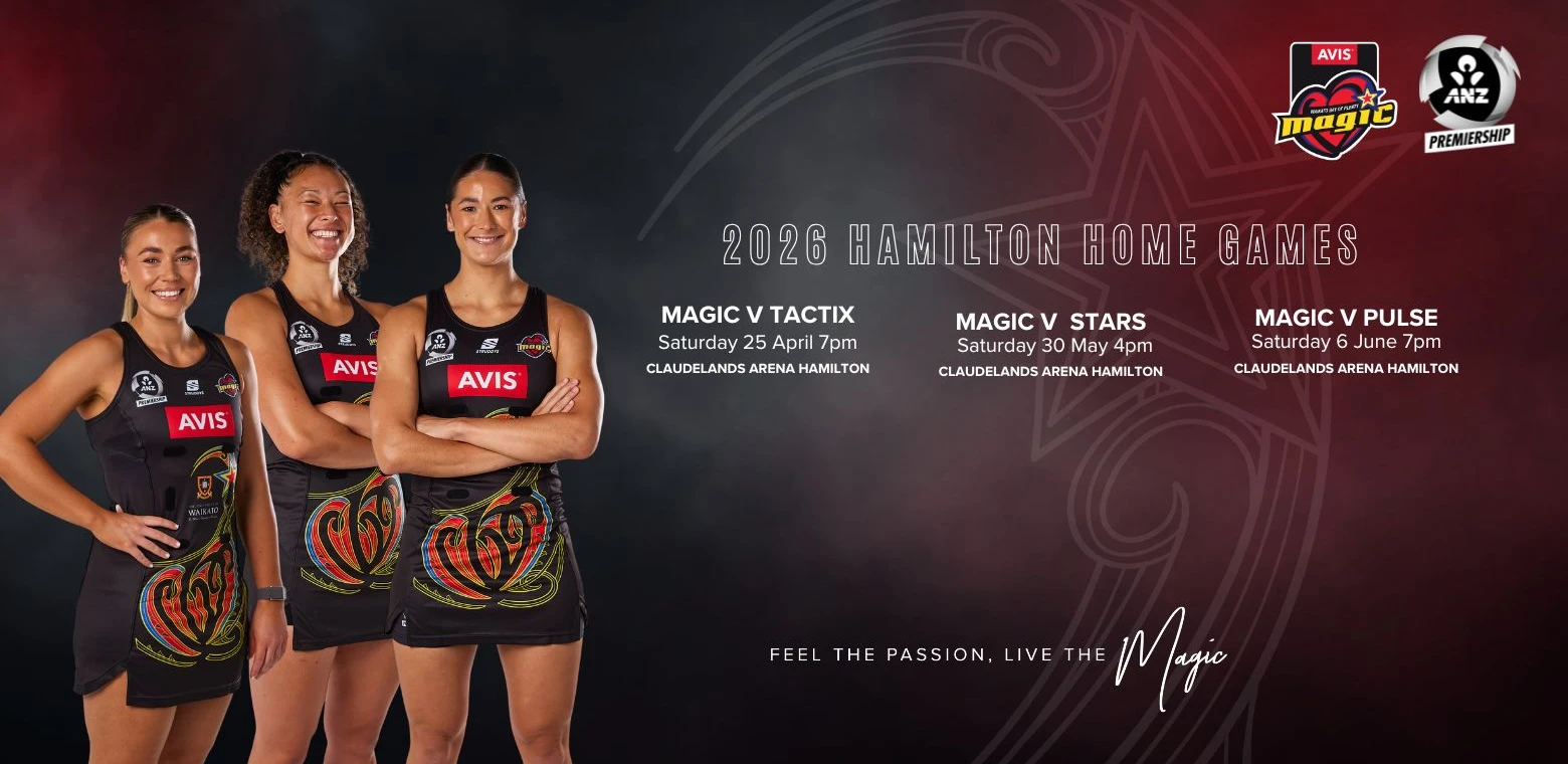 ANZ Premiership 2026: AVIS Magic v Pulse