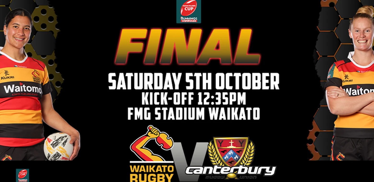 Waitomo Group: Waikato Women v Canterbury Farah Palmer Cup Final