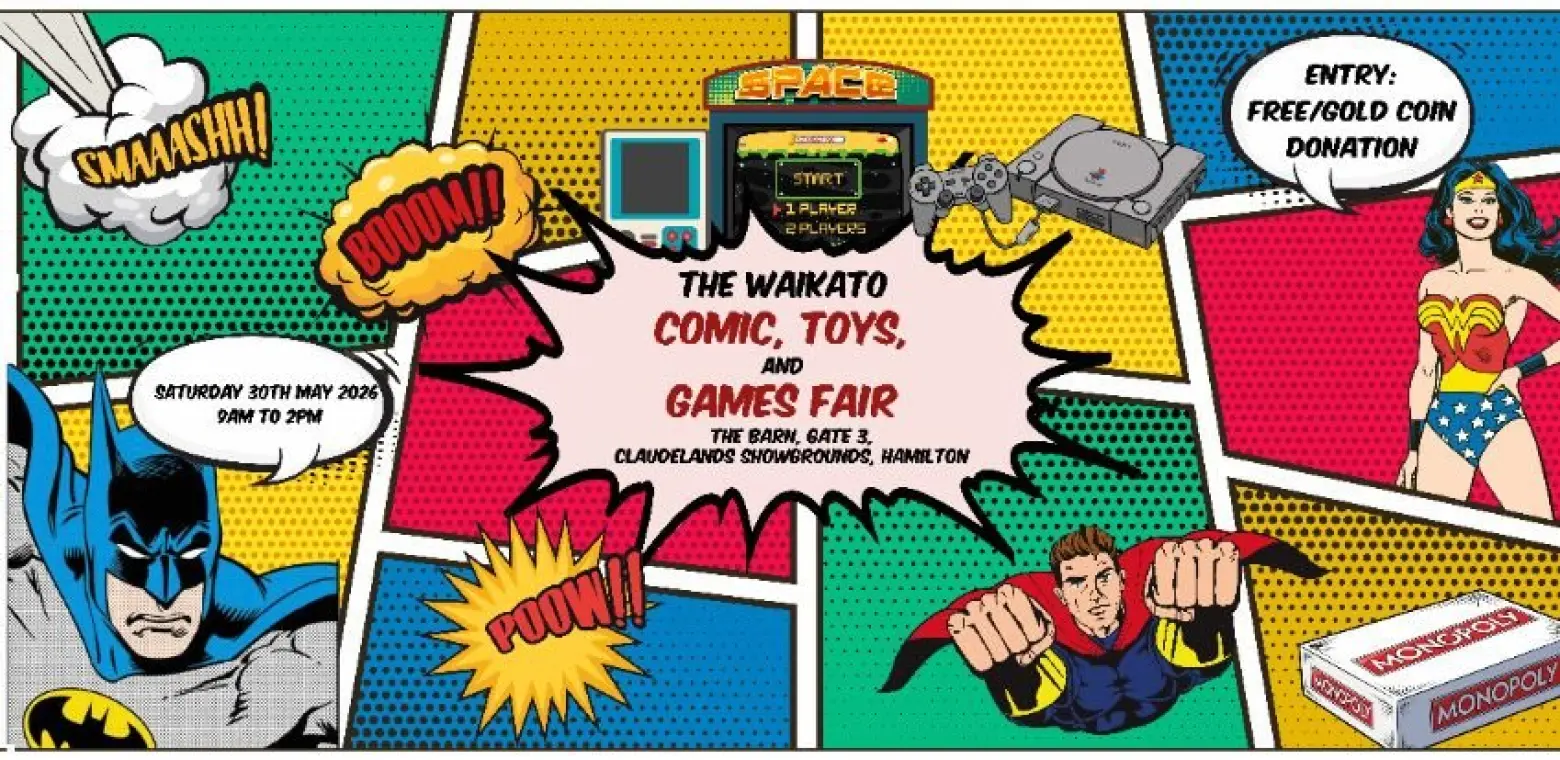 The Waikato Comics, Games and Toy Fair