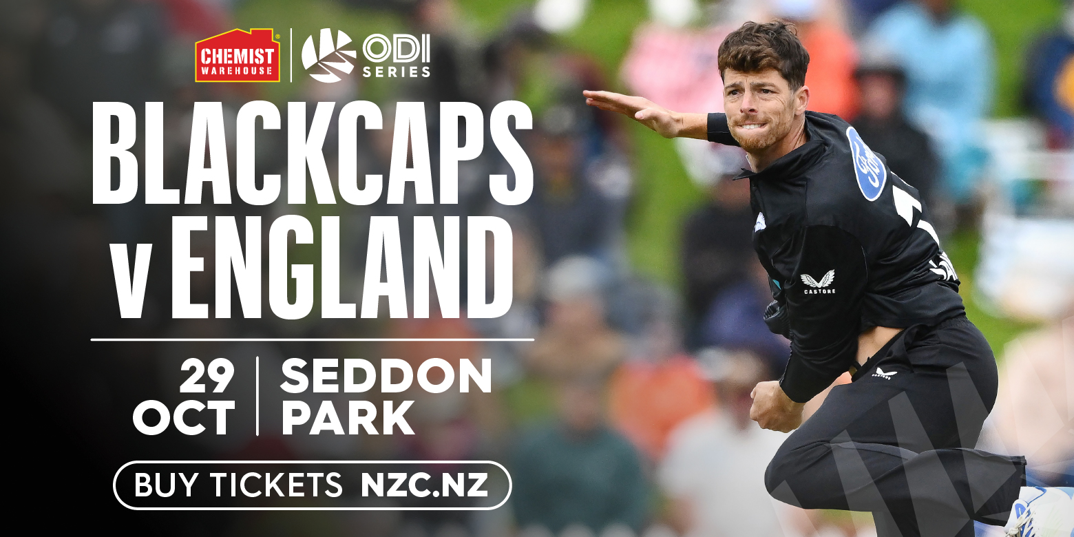 BLACKCAPS v England 2nd ODI