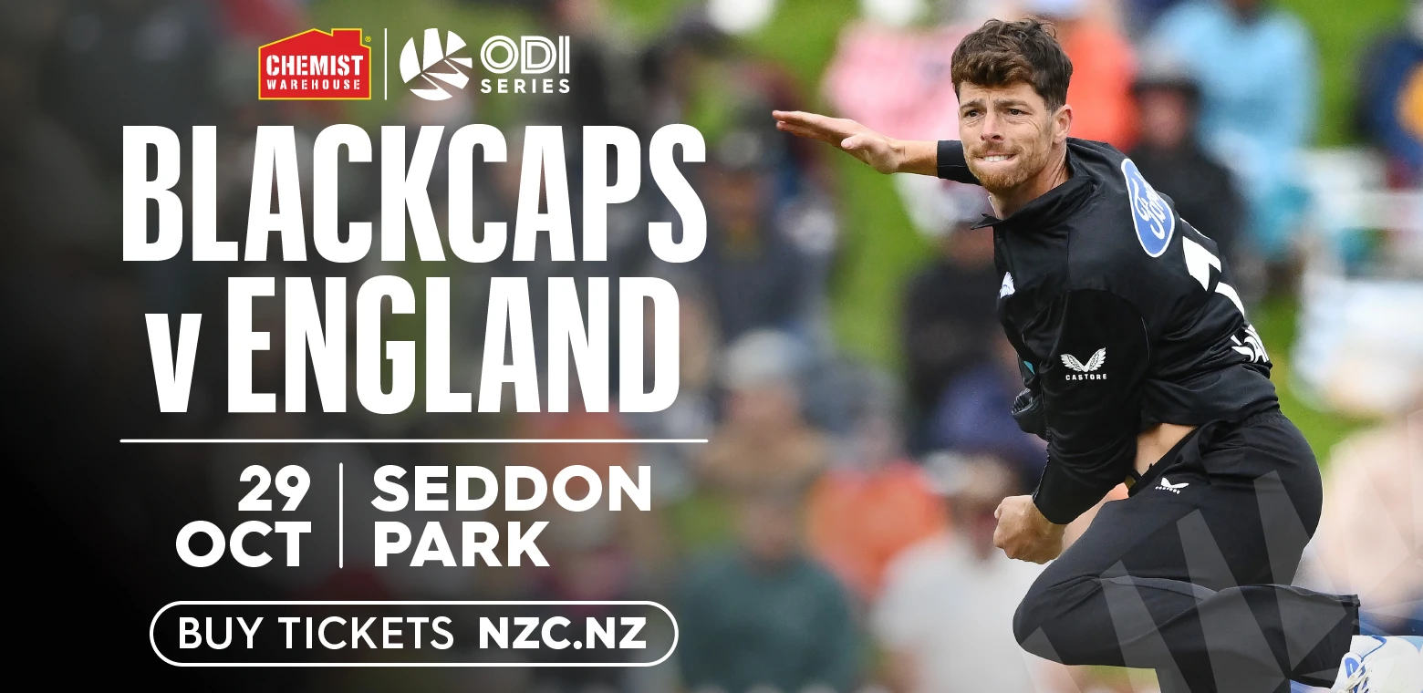 BLACKCAPS v England 2nd ODI