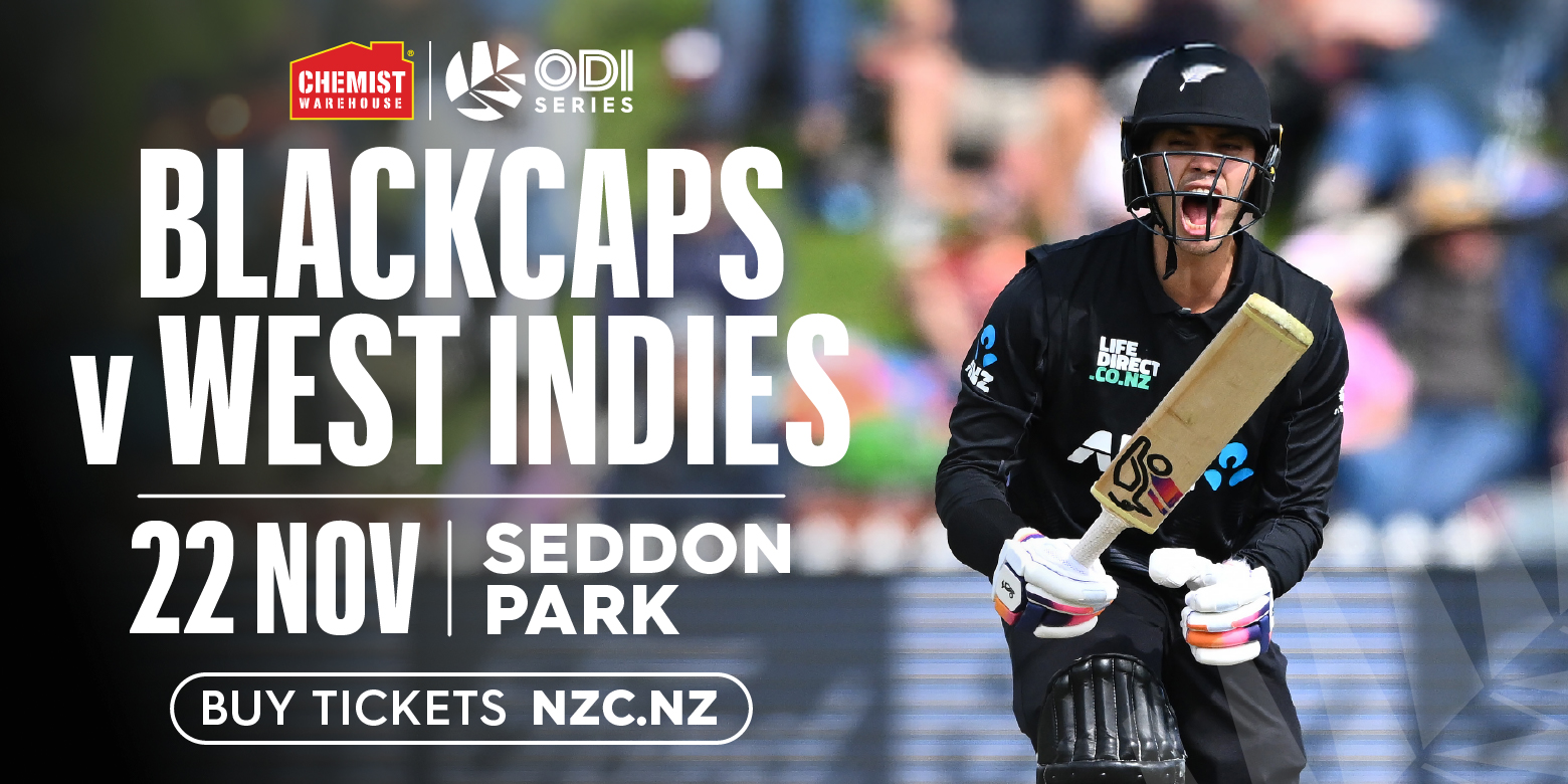 BLACKCAPS v West Indies 3rd ODI