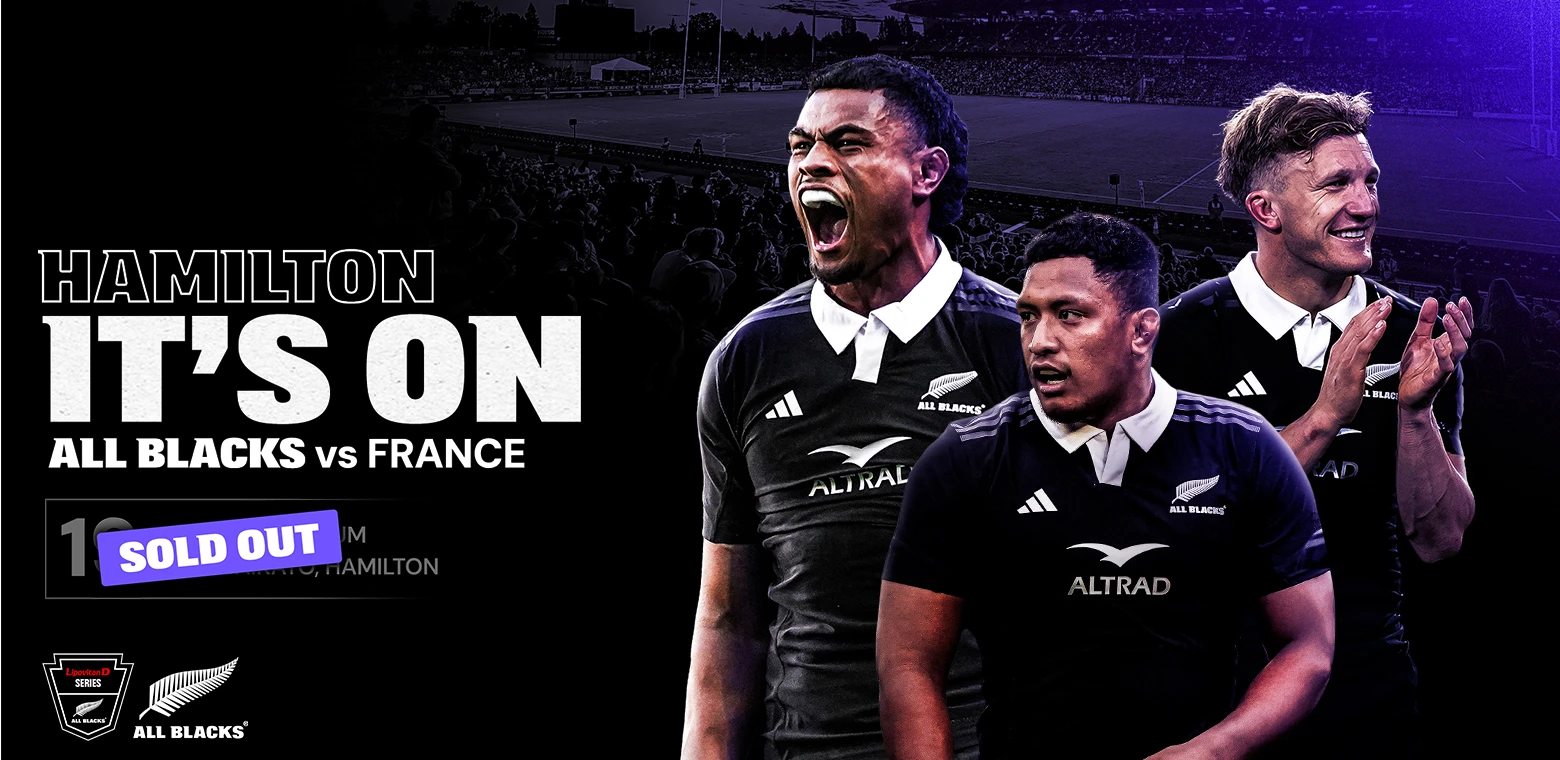 All Blacks v France - SOLD OUT