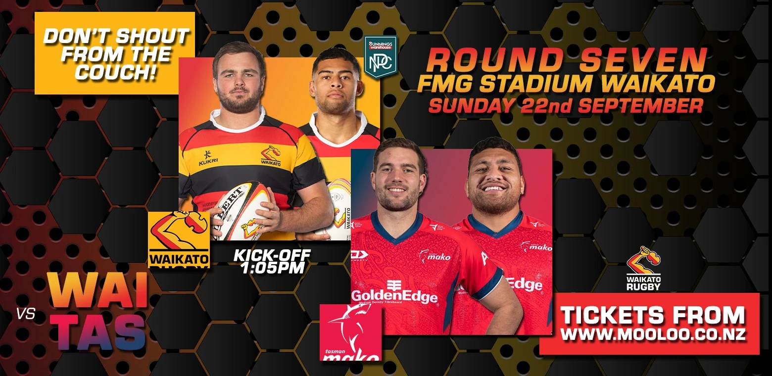 Bunnings NPC - Waikato vs Tasman 