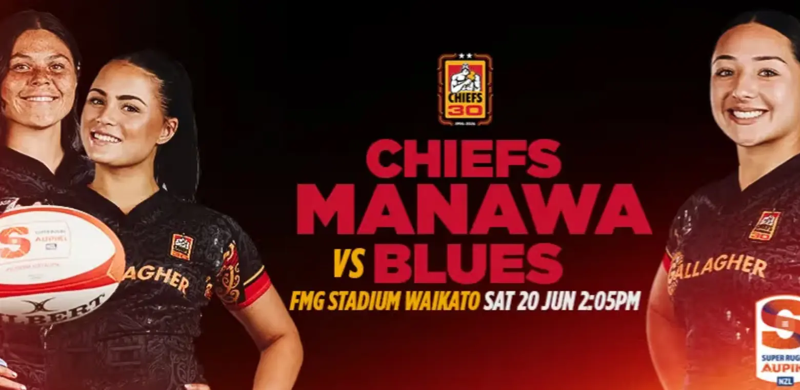 2026 SKY Super Rugby Aupiki Chiefs Manawa vs nib Blues