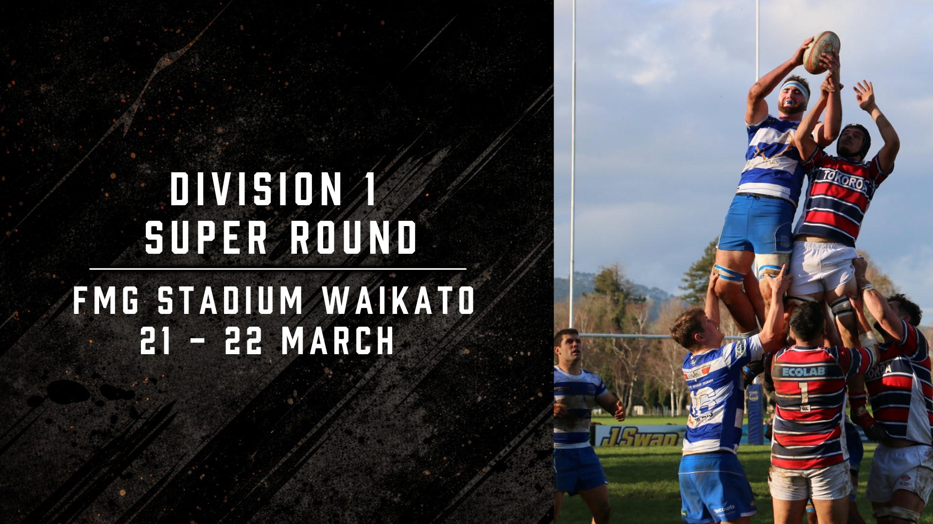Waikato Rugby Division 1 Super Round