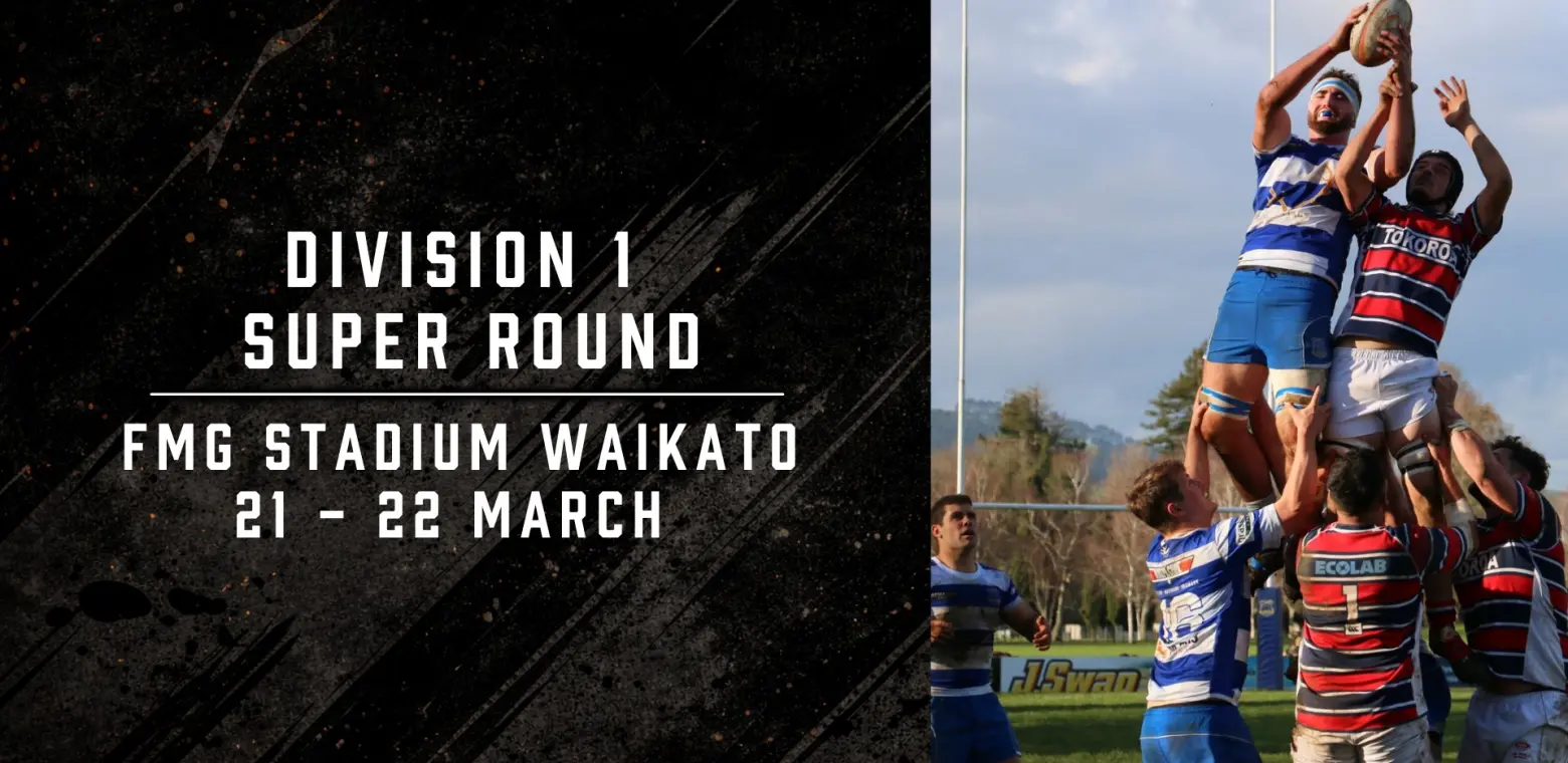 Waikato Rugby Division 1 Super Round