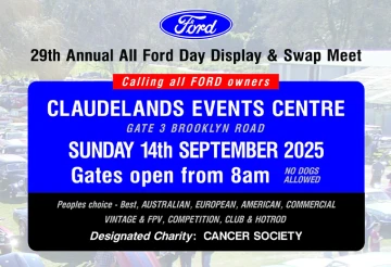 29th Annual All Ford Day Display & Swap Meet