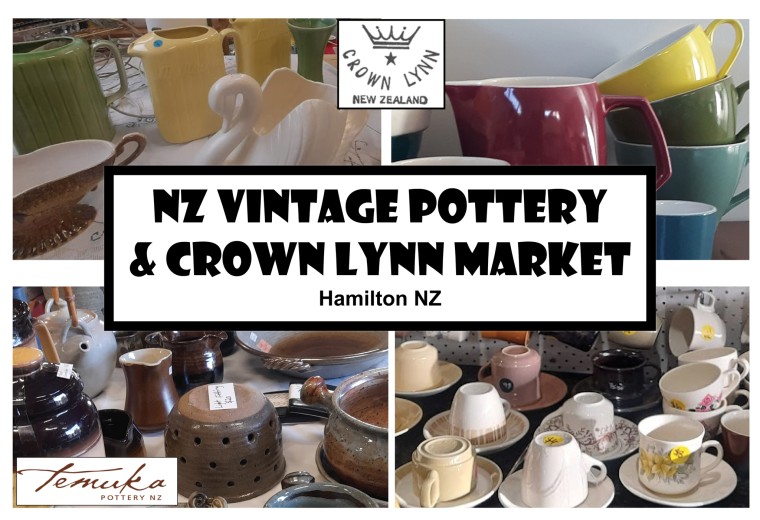 NZ Vintage Pottery & Crown Lynn Market