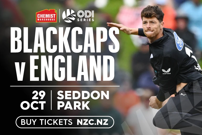 BLACKCAPS v England 2nd ODI
