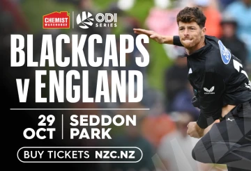 BLACKCAPS v England 2nd ODI
