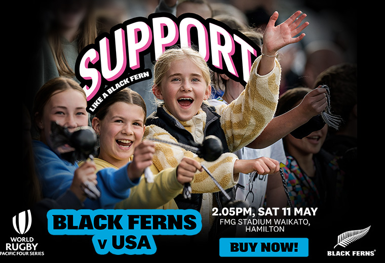 Black Ferns vs USA