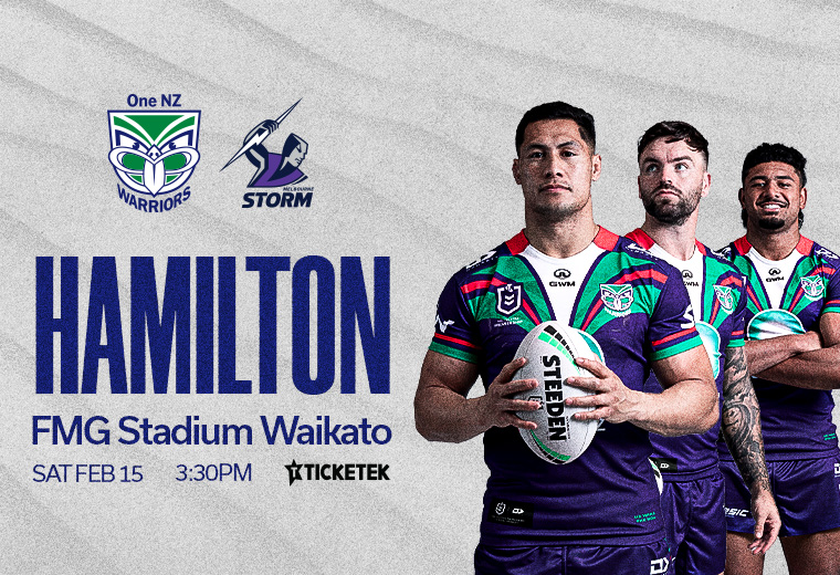 One New Zealand Warriors v Melbourne Storm 