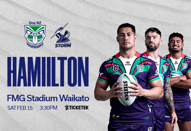 One New Zealand Warriors v Melbourne Storm 