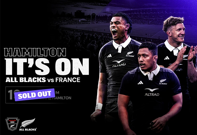 All Blacks v France - SOLD OUT