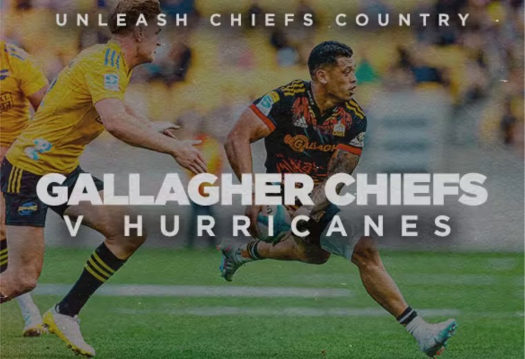Super Rugby Pacific - Gallagher Chiefs vs Hurricanes 