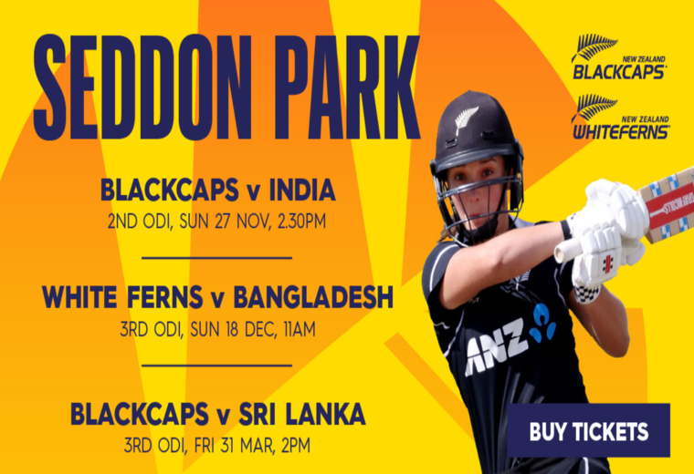 Blackcaps vs India 2nd ODI