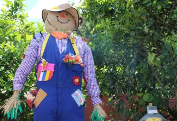 Scarecrow Festival in the Kitchen Garden