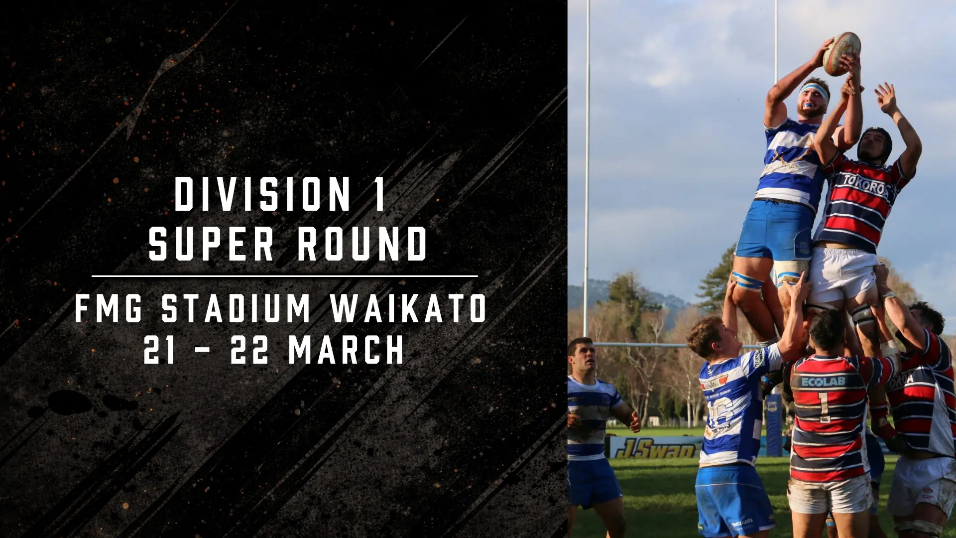 Waikato Rugby Division 1 Super Round