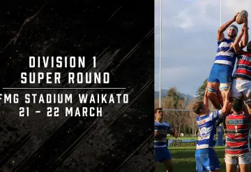 Waikato Rugby Division 1 Super Round